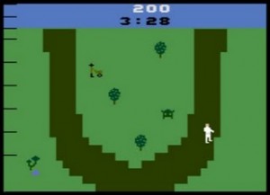 Chuck Norris Superkicks Videogame for Atari - Start Area Chuck Norris Superkicks Videogame for Atari - Start Area